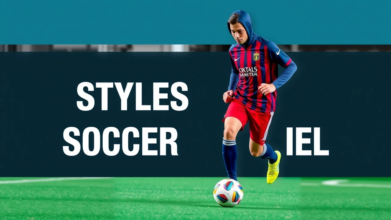 Latest Styles in Soccer Apparel: Discovering Fashionable Attire for Today's Player